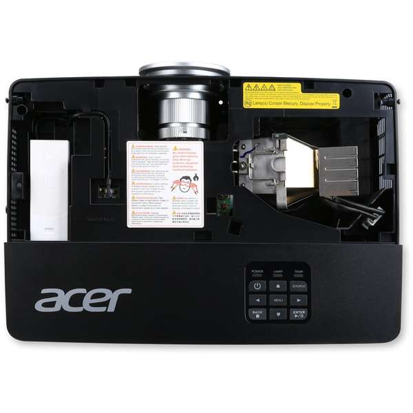 Videoproiector Acer P1385WB TCO, 3400 ANSI, WXGA