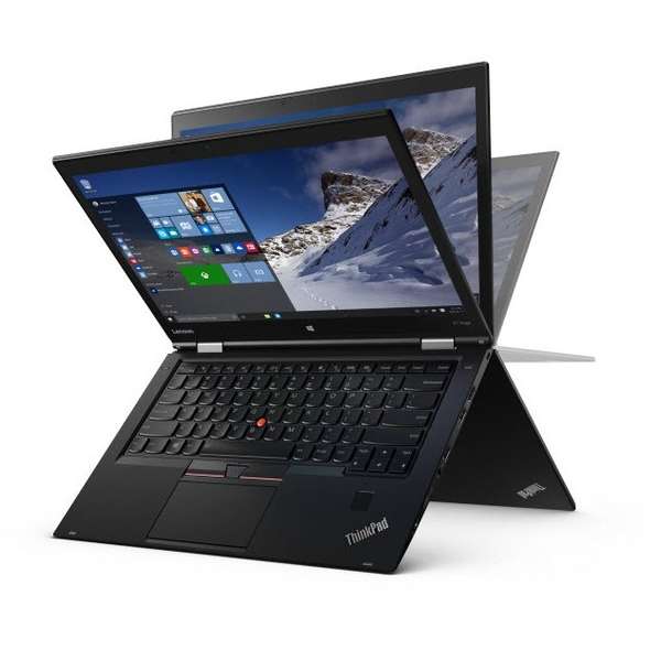 Laptop Lenovo ThinkPad X1 Yoga, 14.0'' WQHD Touch, Core i7-6500U 2.5GHz, 8GB DDR3, 1TB SSD, Intel HD 520, FingerPrint Reader, Win 10 Pro 64bit, Negru