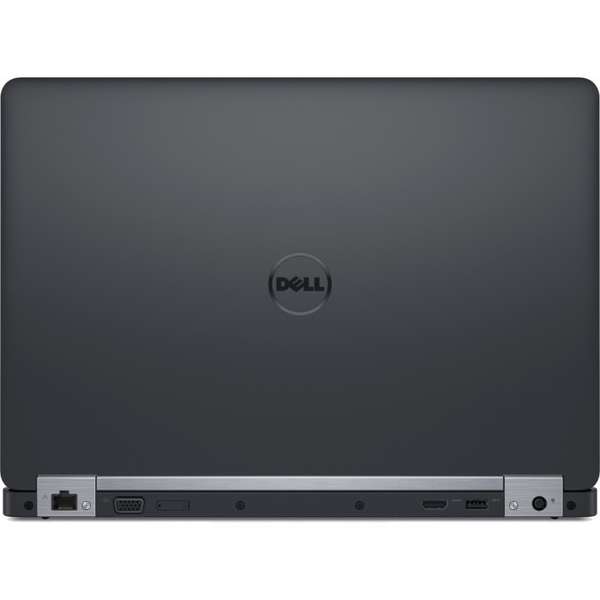 Laptop Dell Latitude E5470, 14.0'' FHD, Core i7-6820HQ 2.7GHz, 8GB DDR4, 256GB SSD, Intel HD 530, Linux, Negru