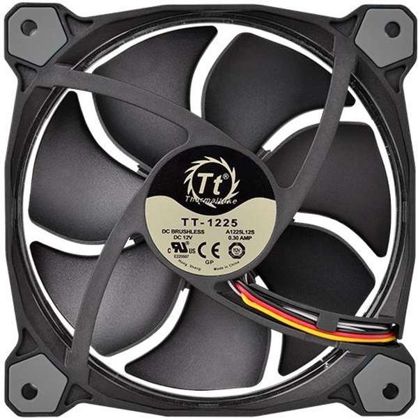 Ventilator PC Thermaltake Riing 14 LED RGB, 140mm, 3 Fan Pack