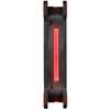 Ventilator PC Thermaltake Riing 12 Red LED, 120mm