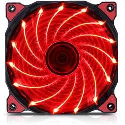 Ventilator PC Colorful/Segotep Polar Wind Red LED, 120mm