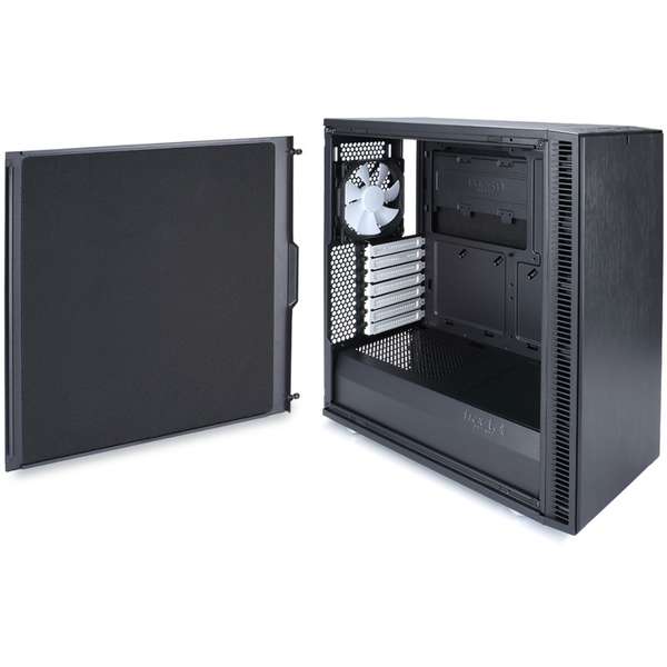 Carcasa Fractal Design Define C, MiddleTower, Fara sursa, Negru