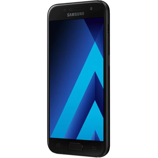 Smartphone Samsung Galaxy A3 (2017), Single SIM, 4.7'' Super AMOLED Multitouch, Octa Core 1.6GHz, 2GB RAM, 16GB, 13MP, 4G, Black