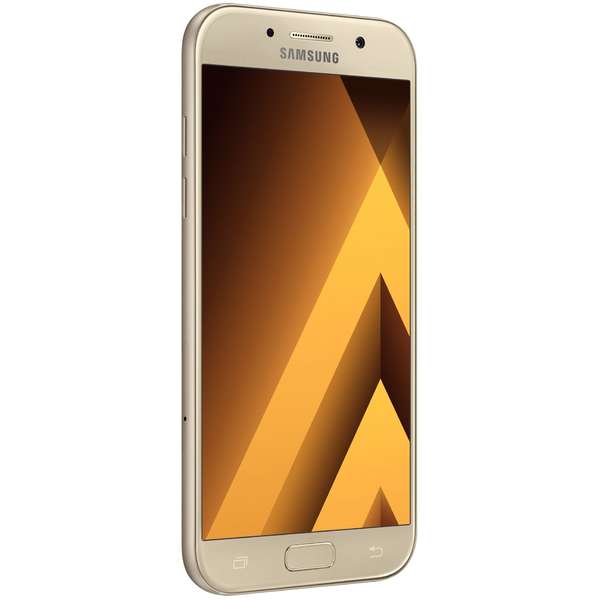 Smartphone Samsung Galaxy A5 (2017), Single SIM, 5.2'' Super AMOLED Multitouch, Octa Core 1.9GHz, 3GB RAM, 32GB, 16MP, 4G, Gold