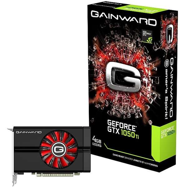 Placa video Gainward GeForce GTX 1050 Ti, 4GB GDDR5, 128 biti