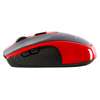 Mouse Serioux Pastel 600, Wireless, USB, Optic, 1600dpi, Negru/Rosu