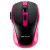 Mouse Serioux Pastel 600, Wireless, USB, Optic, 1600dpi, Negru/Mov