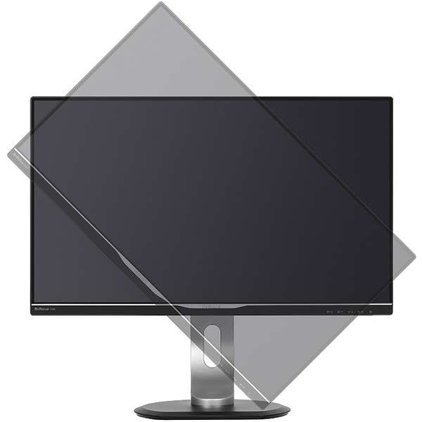 Monitor LED Philips 258B6QUEB/00, 25", 2K, 5ms, Negru