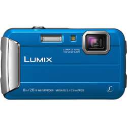 Aparat foto subacvatic Panasonic DMC-FT30EP-A, 16.1 MP, Albastru