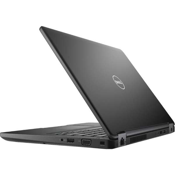 Laptop Dell Latitude 5480, 14.0'' FHD, Core i7-7600U 2.8GHz, 8GB DDR4, 256GB SSD, Intel HD 620, Linux, Negru