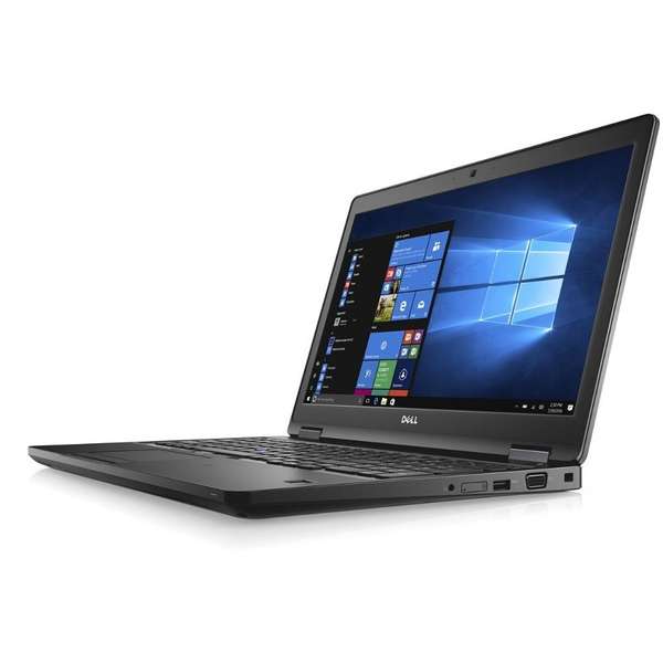 Laptop Dell Latitude 5580, 15.6'' FHD, Core i7-7820HQ 2.9GHz, 16GB DDR4, 512GB SSD, GeForce 940MX 2GB, Win 10 Pro 64bit, Negru
