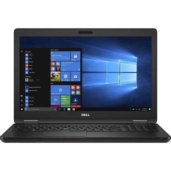 Laptop Dell Latitude 5580, 15.6'' FHD, Core i7-7820HQ 2.9GHz, 16GB DDR4, 256GB SSD, GeForce 940MX 2GB, Linux, Negru