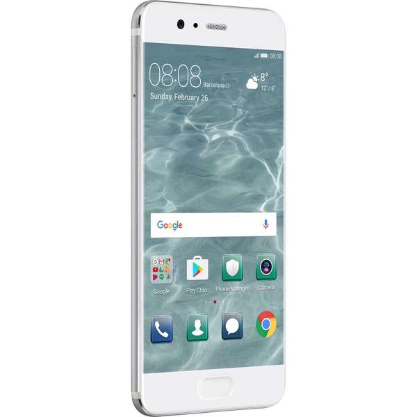 Smartphone Huawei P10, Dual SIM, 5.1'' IPS-NEO LCD Multitouch, Octa Core 2.4GHz + 1.8GHz, 4GB RAM, 64GB, Dual 20MP + 12MP, 4G, Mystic Silver