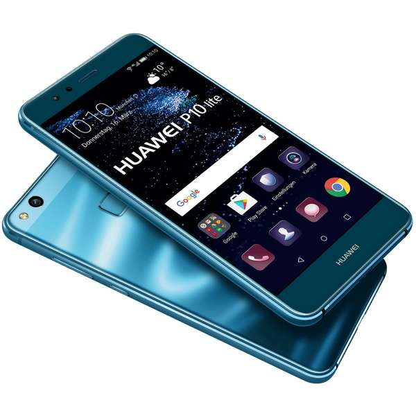 Smartphone Huawei P10 Lite, Dual SIM, 5.2'' LTPS IPS LCD Multitouch, Octa Core 2.1GHz + 1.7GHz, 3GB RAM, 32GB, 12MP, 4G, Blue