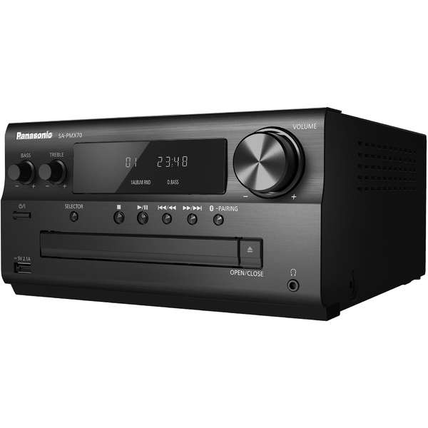 Sistem audio Panasonic SC-PMX70EG-K, 120W, USB, Bluetooth