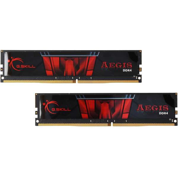 Memorie G.Skill Aegis, 16GB, DDR4, 2400MHz, CL15, 1.2V, Kit Dual Channel