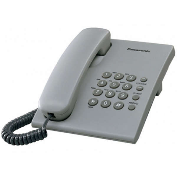 Telefon fix Analogic Panasonic KX-TS500FXH, Gri