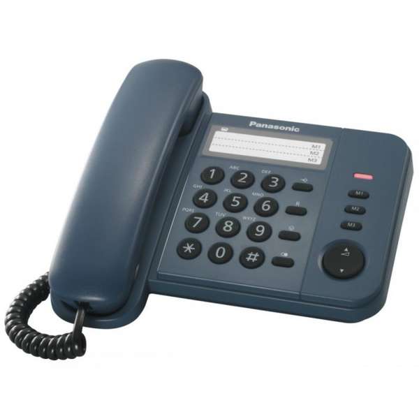 Telefon fix Analogic Panasonic KX-TS520FXC, Indigo
