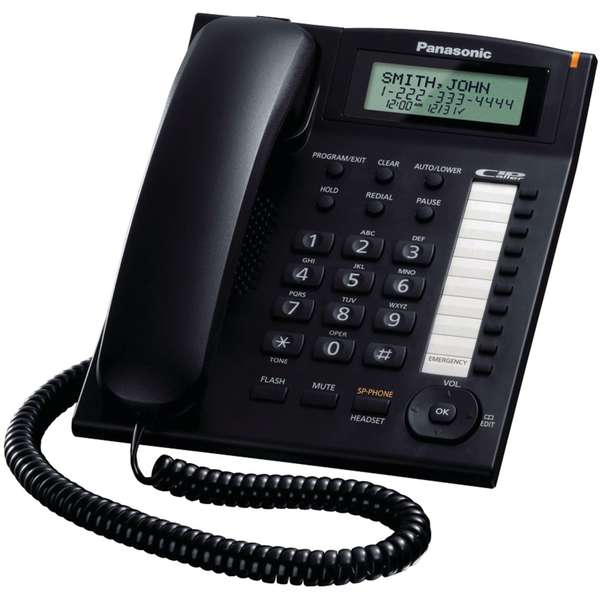 Telefon fix Analogic Panasonic KX-TS880FXB, Negru