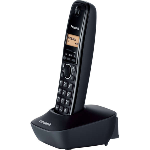 Telefon fix Dect Panasonic KX-TG1611FXH, Gri Inchis