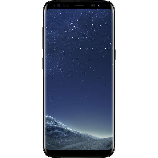 Smartphone Samsung Galaxy S8, Single SIM, 5.8'' Super AMOLED Multitouch, Octa Core 2.3GHz + 1.7GHz, 4GB RAM, 64GB, 12MP, 4G, Midnight Black