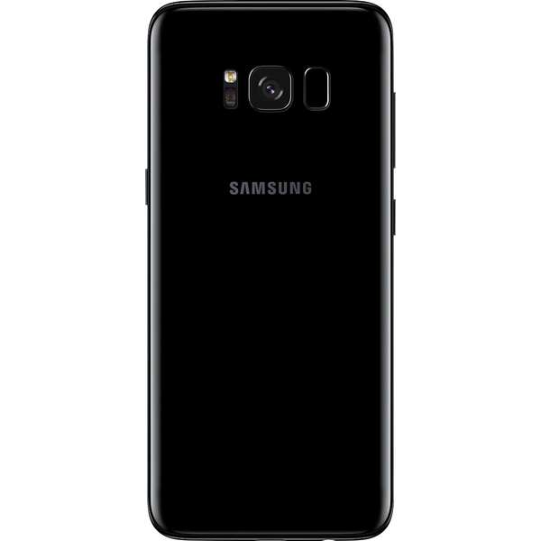 Smartphone Samsung Galaxy S8, Single SIM, 5.8'' Super AMOLED Multitouch, Octa Core 2.3GHz + 1.7GHz, 4GB RAM, 64GB, 12MP, 4G, Midnight Black