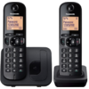 Telefon fix Dect Panasonic KX-TGC212FXB, Twin, Negru