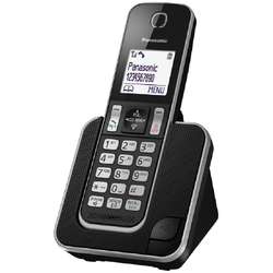 Telefon fix Dect Panasonic KX-TGD310FXB, Negru