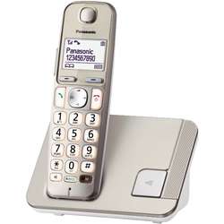 Telefon fix Dect Panasonic KX-TGE210FXN, Argintiu