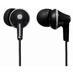 RP-HJE125E-K, In-Ear, Negru