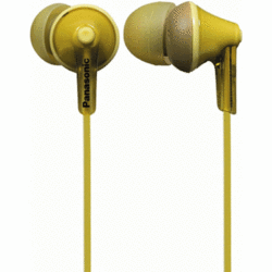 RP-HJE125E-Y, In-Ear, Galben