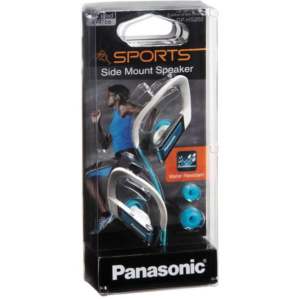 Casca handsfree Panasonic RP-HS200E-A, In-Ear, Alb/Albastru
