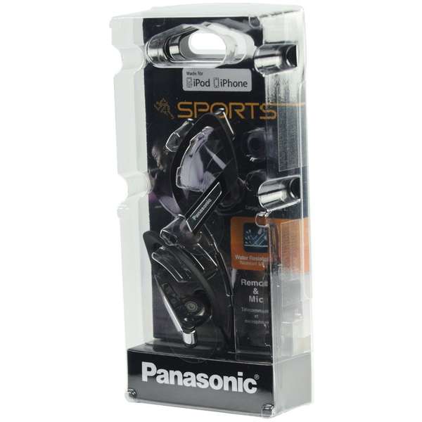 Casca handsfree Panasonic RP-HSC200E-K, Cu microfon, In-Ear, Negru