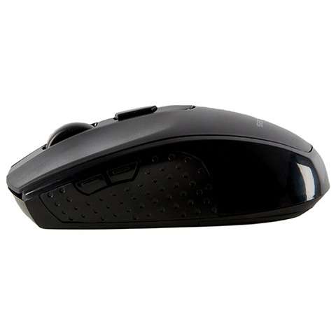 Mouse Serioux Pastel 600, Wireless, USB, Optic, 1600dpi, Negru
