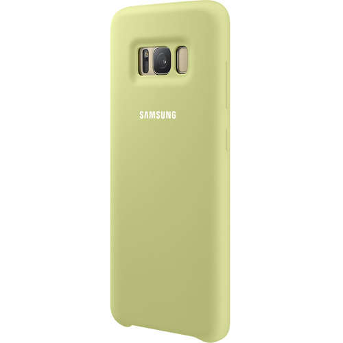Capac protectie spate Samsung Silicone Cover pentru Galaxy S8 G950, Verde