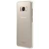 Capac protectie spate Samsung Clear Cover pentru Galaxy S8 G950, Auriu