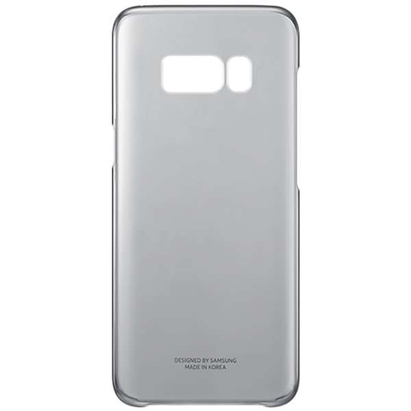 Capac protectie spate Samsung Clear Cover pentru Galaxy S8 Plus G955, Negru