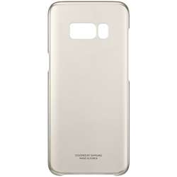 Clear Cover pentru Galaxy S8 Plus G955, Auriu