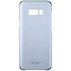 Capac protectie spate Samsung Clear Cover pentru Galaxy S8 Plus G955, Albastru