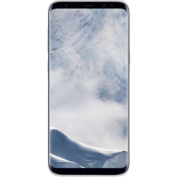 Capac protectie spate Samsung Clear Cover pentru Galaxy S8 Plus G955, Argintiu