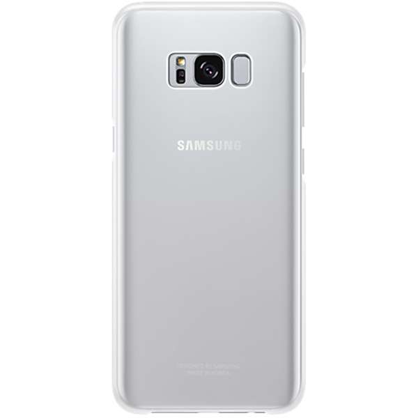 Capac protectie spate Samsung Clear Cover pentru Galaxy S8 Plus G955, Argintiu