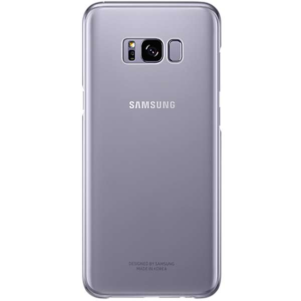 Samsung Clear Cover pentru Galaxy S8 Plus G955, Violet