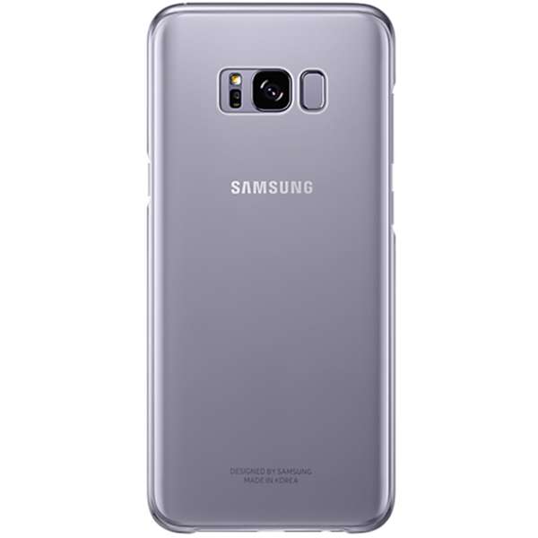 Samsung Clear Cover pentru Galaxy S8 Plus G955, Violet