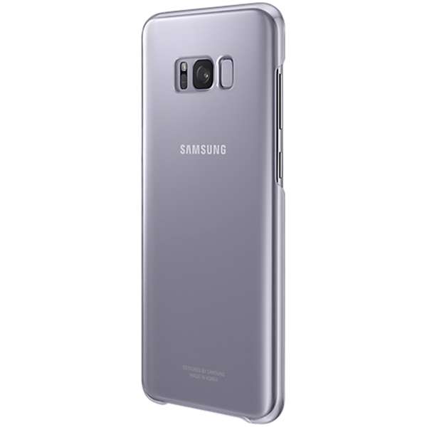 Samsung Clear Cover pentru Galaxy S8 Plus G955, Violet