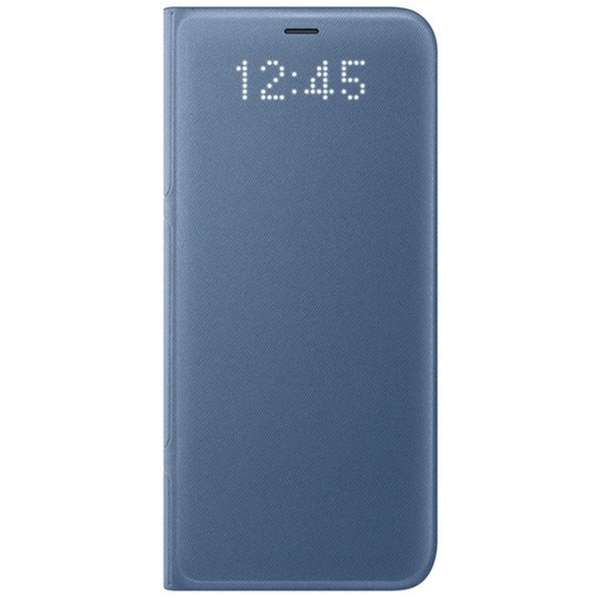 Husa Samsung LED Flip Wallet pentru Galaxy S8 Plus G955, Albastru