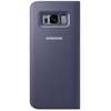 Husa Samsung LED Flip Wallet pentru Galaxy S8 G950, Violet