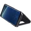 Husa Samsung Clear View Cover pentru Galaxy S8 G950, Negru