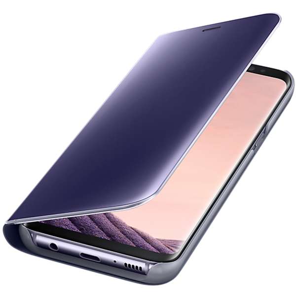 Husa Samsung Clear View Cover pentru Galaxy S8 G950, Violet