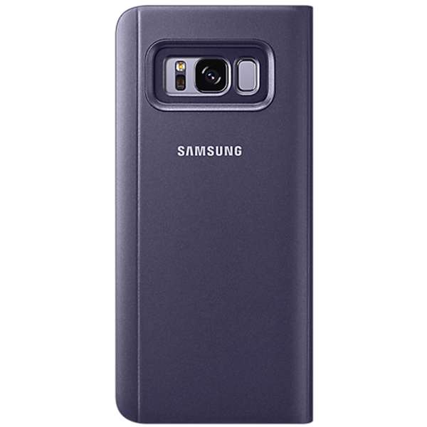 Husa Samsung Clear View Cover pentru Galaxy S8 G950, Violet